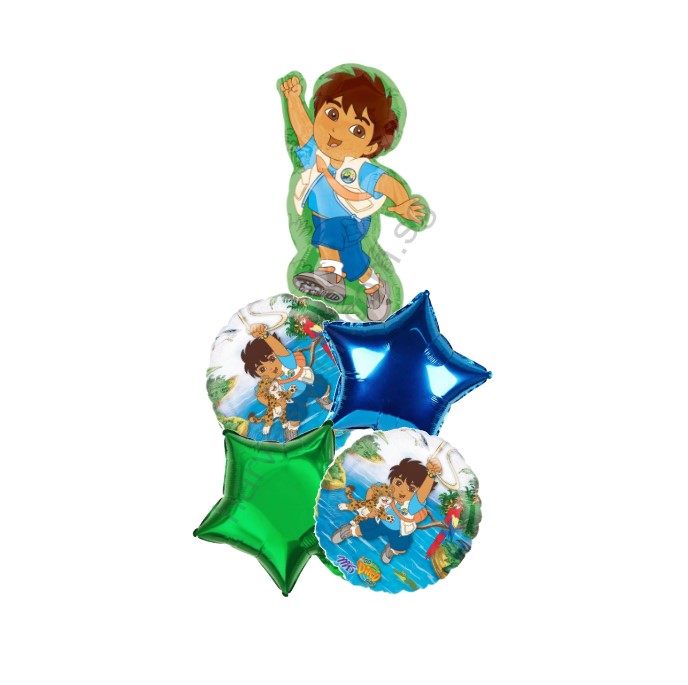 Diego Adventure Party Balloon Package Singapore